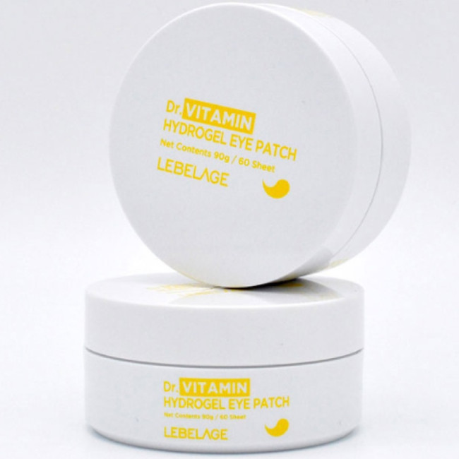 Гідрогелеві патчі Lebelage Dr.Vitamin Hydrogel Eye Patch, фото 5 Гідрогелеві патчі Lebelage Dr.Vitamin Hydrogel Eye Patch, фото 5